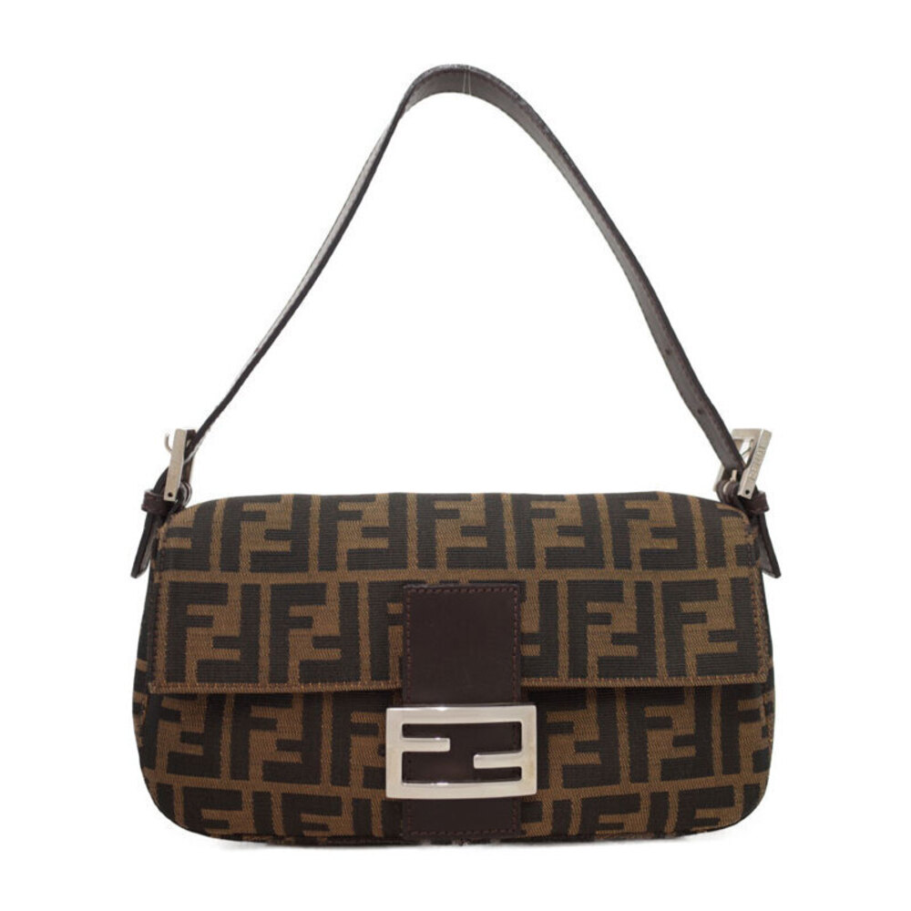 Fendi Zucca Baguette shoulder bag Brown - Picture 1 of 9